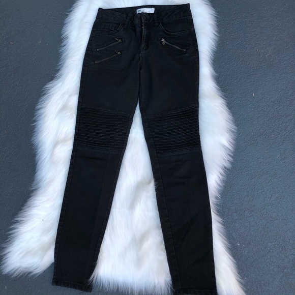💝 Zara black motto jeans